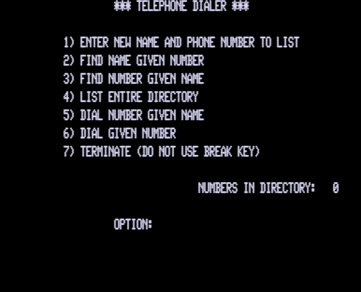 Screen shot